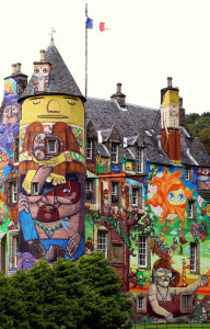 vanha skotlantilainen linnake